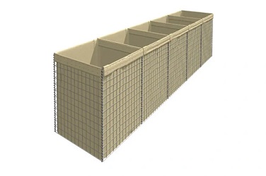 HESCO Barriers for Military, Flood Control, and Security Applications