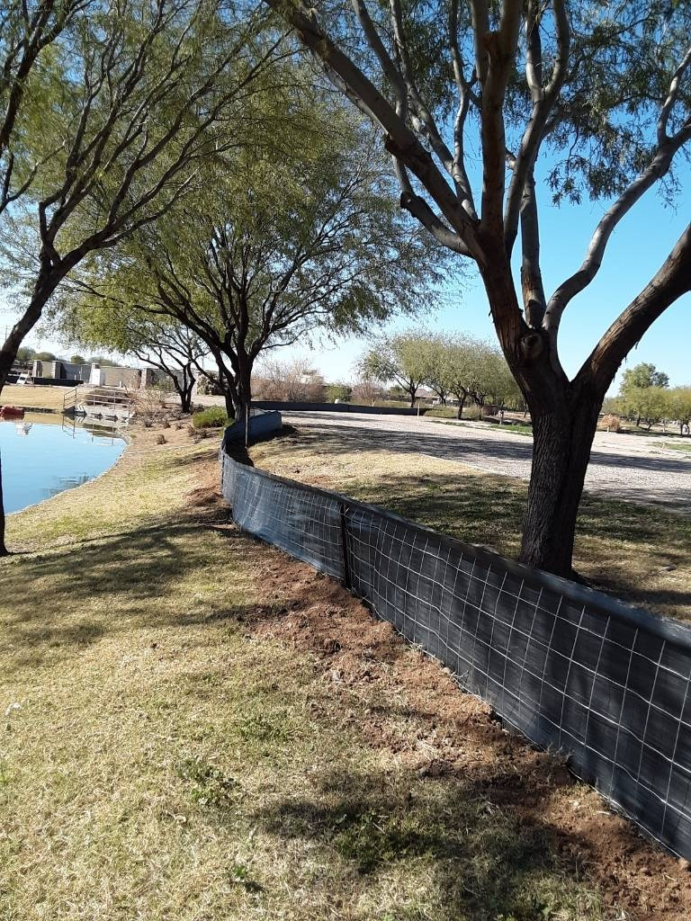 Inspect and Maintain the Wire Backed Silt Fence